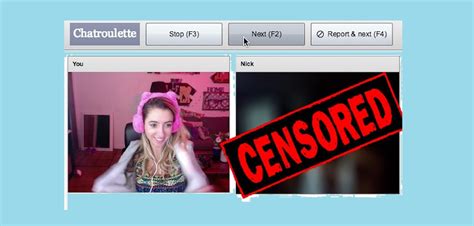 omegle alternatives nsfw|Chatroulette